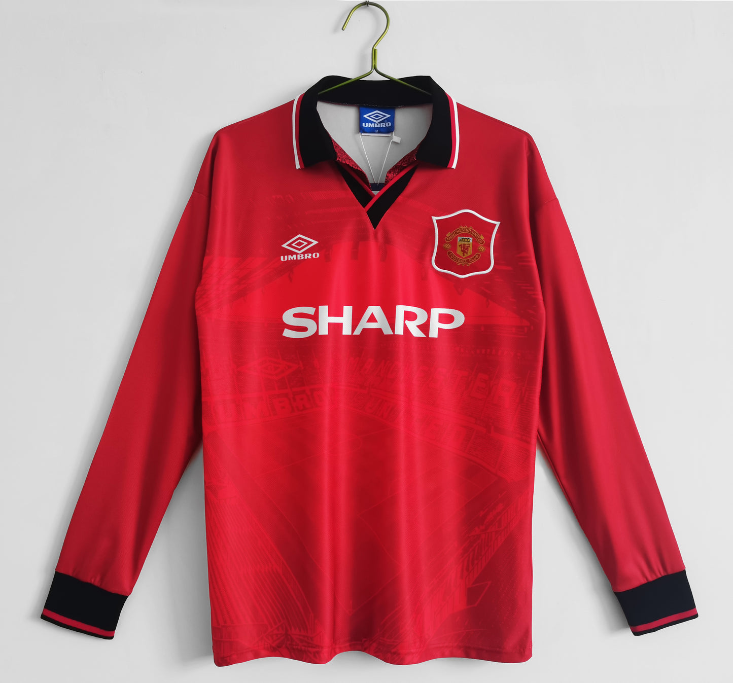 Manchester United Principal 94/96 - Manga Comprida