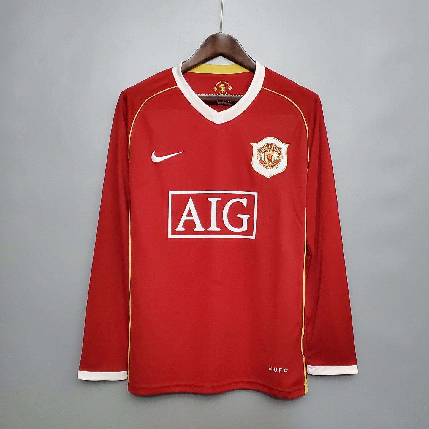 Manchester United Principal 06/07 - Manga Comprida