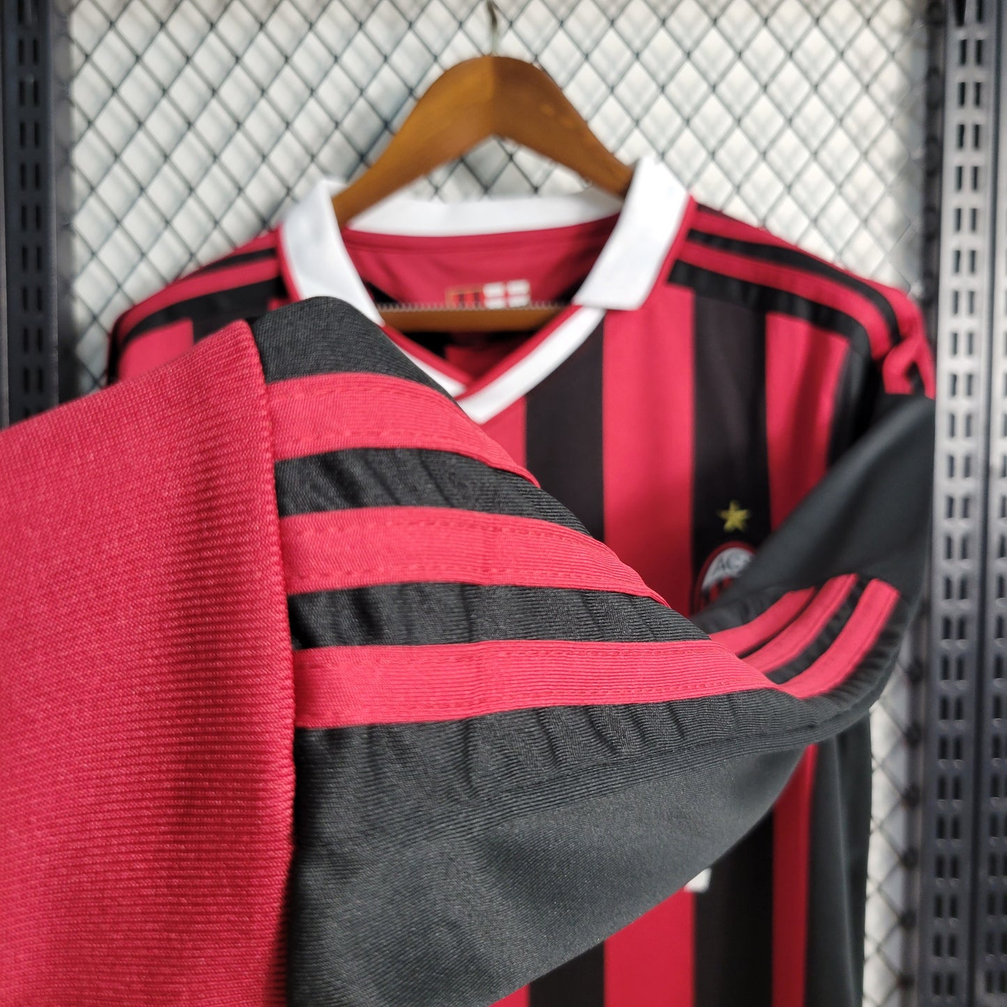 AC Milan Principal 09/10 - Manga Comprida