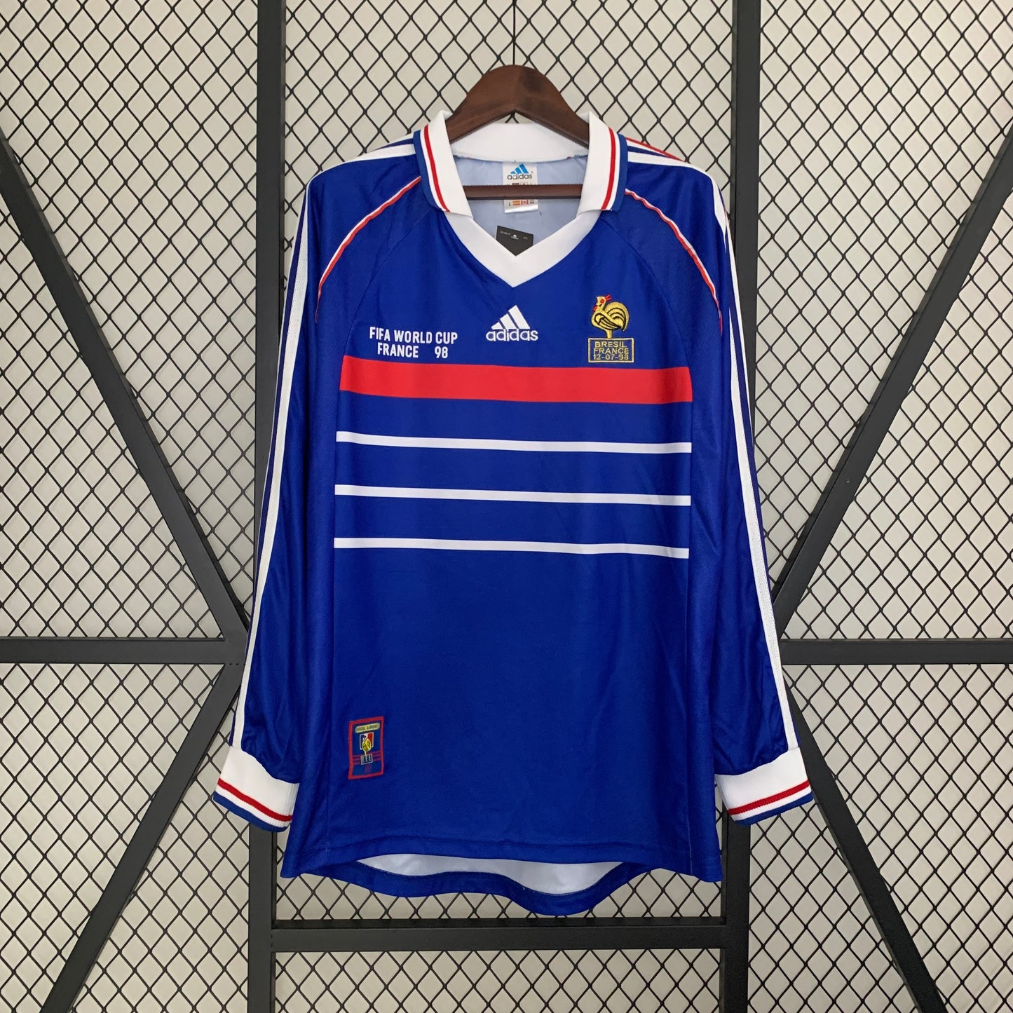 França Principal World Cup Final 1998 - Manga Comprida