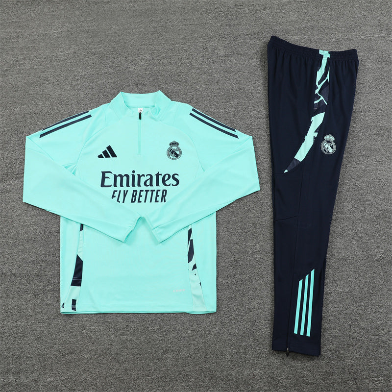 Real Madrid - Fato de Treino - Meio Zip