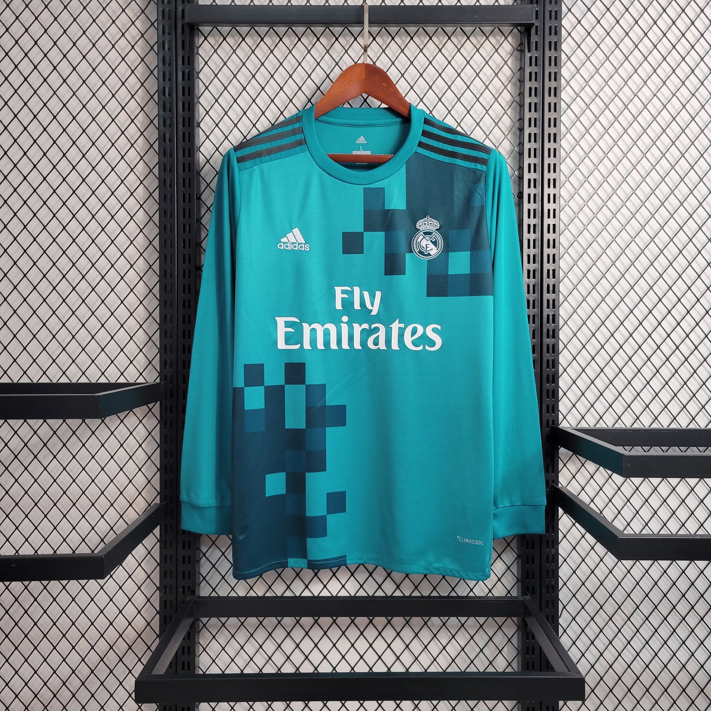 Real Madrid Terceira 17/18 - Manga Comprida