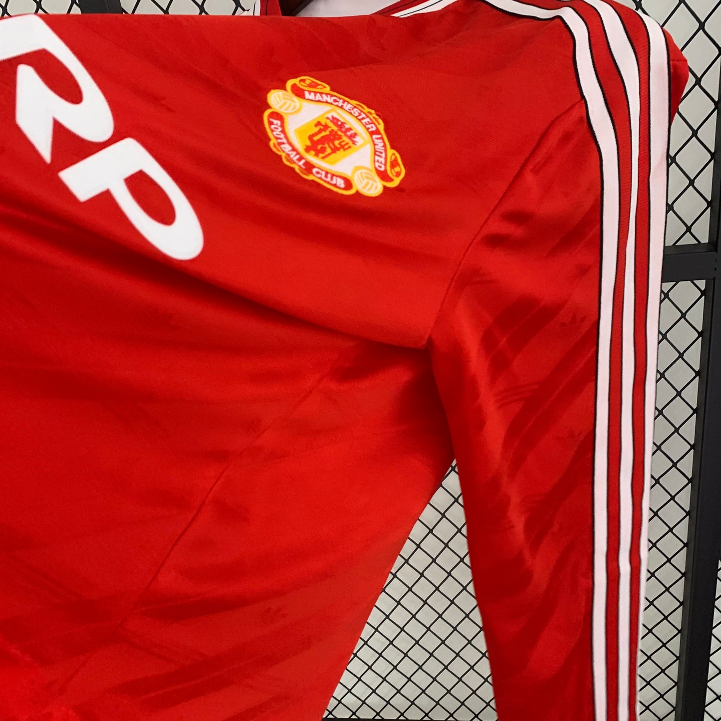 Manchester United Principal 86/88 - Manga Comprida