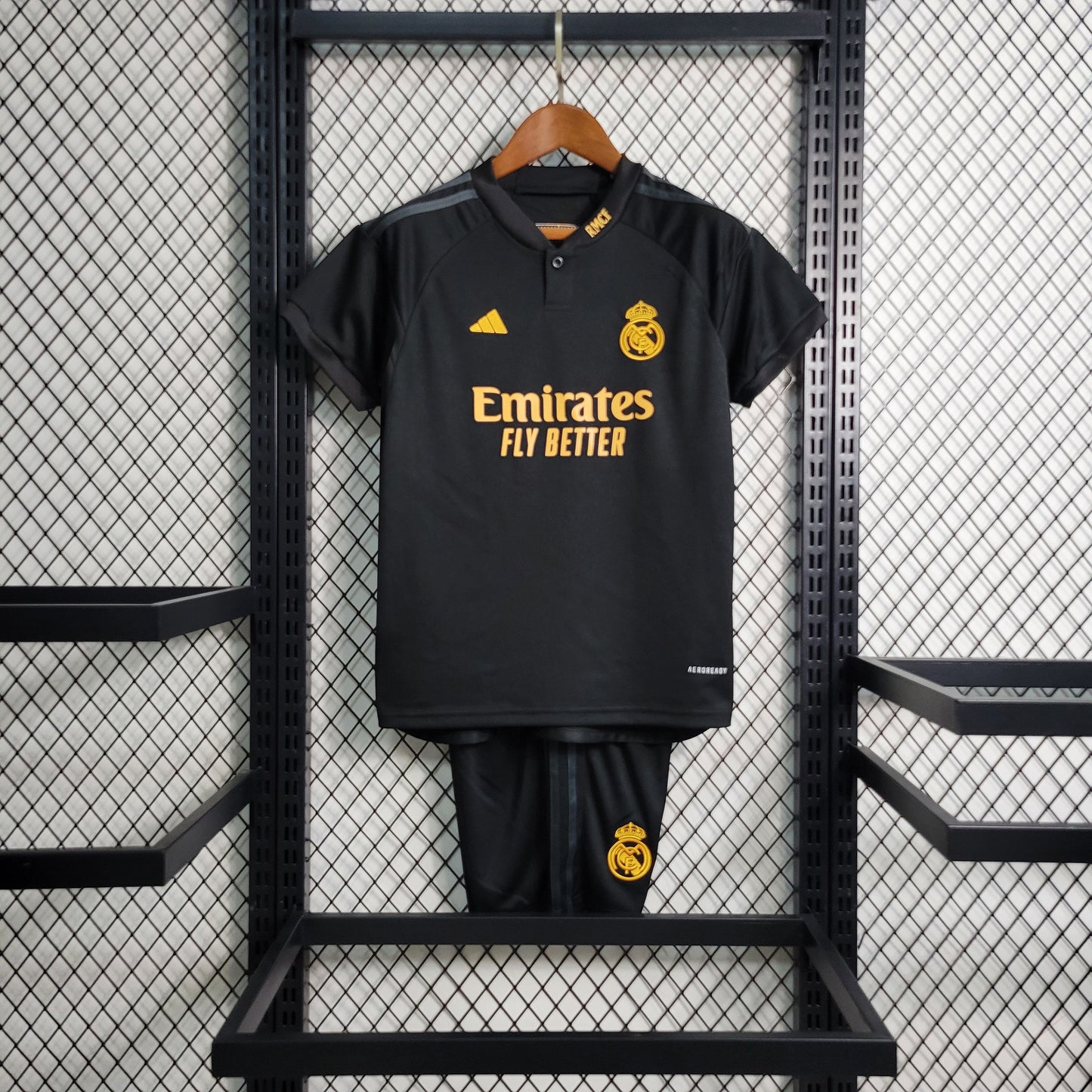 Kit Criança Real Madrid Terceira 23/24
