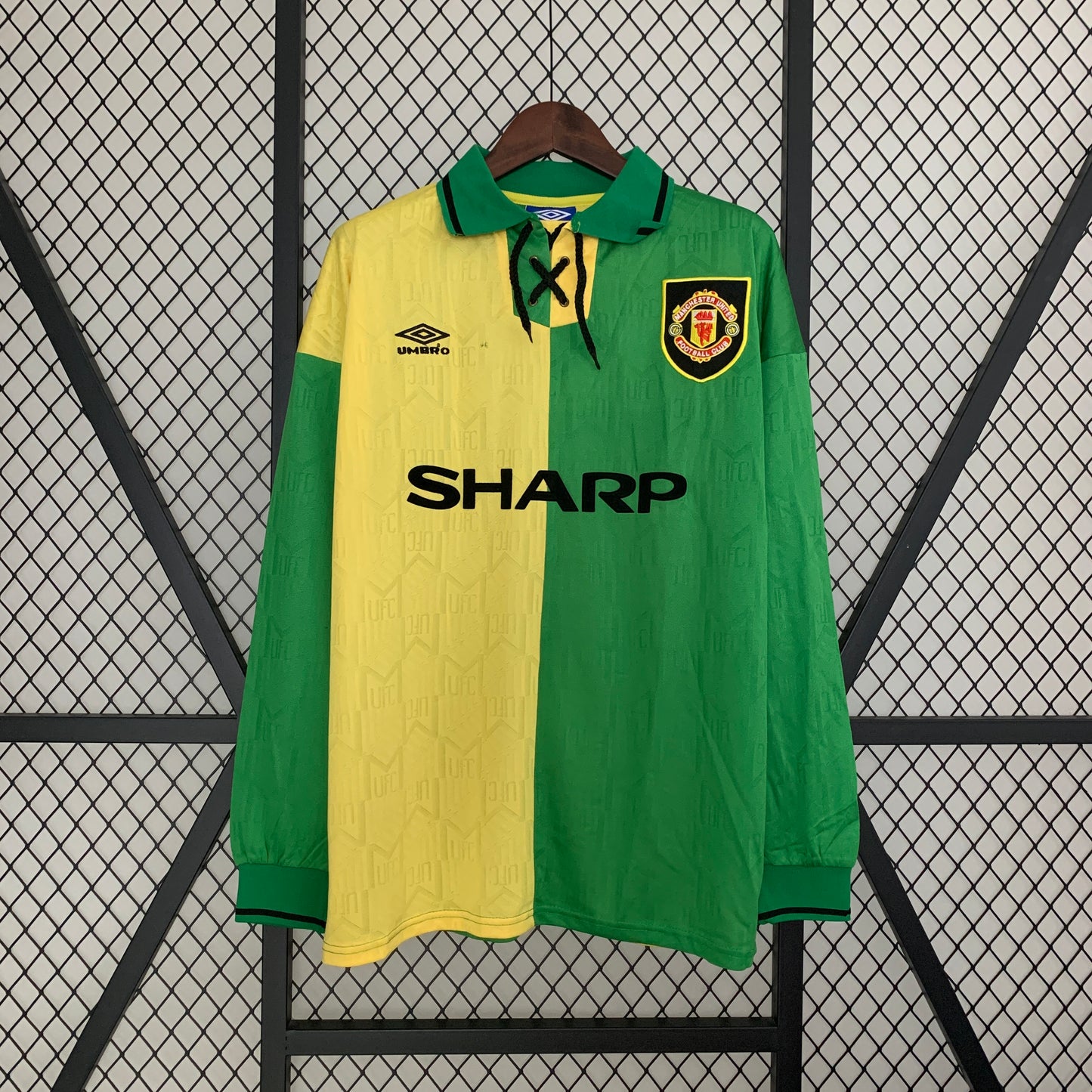 Manchester United Terceira 92/94 - Manga Comprida