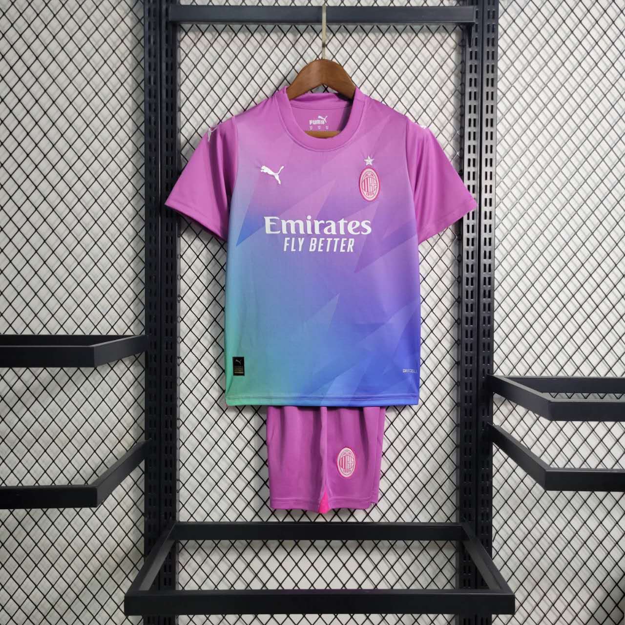 Kit Criança AC Milan Terceira 23/24