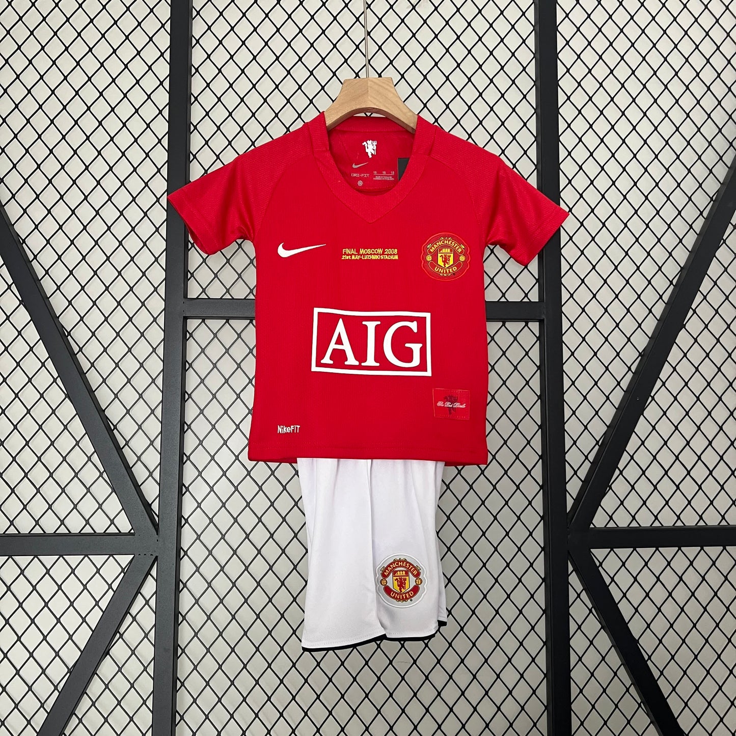 Kit Criança Manchester United Principal 07/08