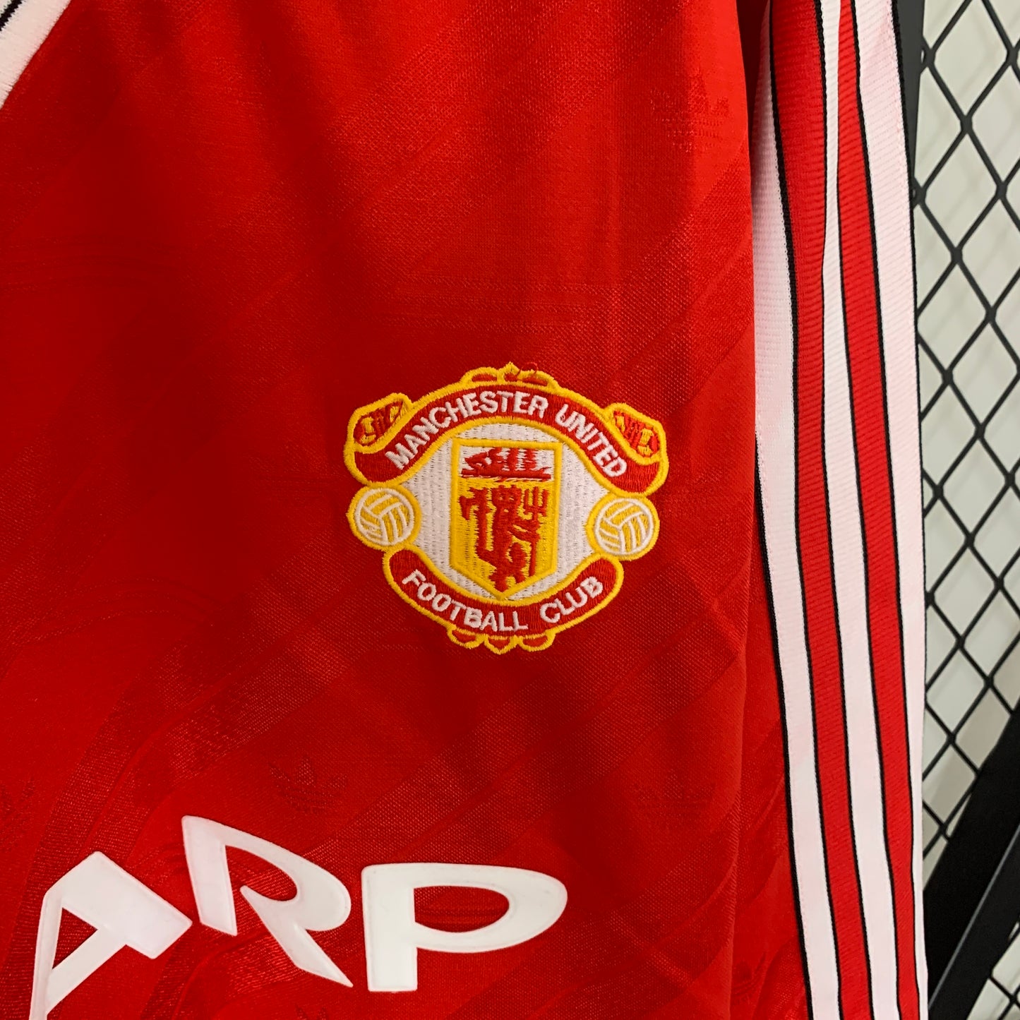 Manchester United Principal 86/88 - Manga Comprida