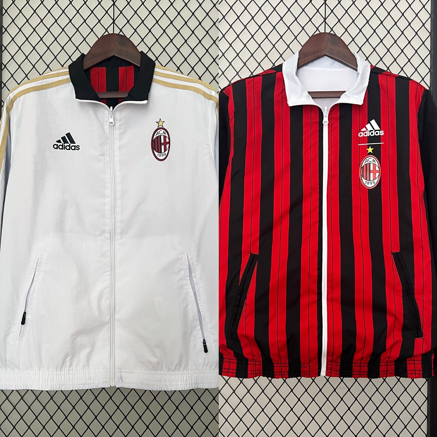 AC Milan - Corta-Vento (Reversível)