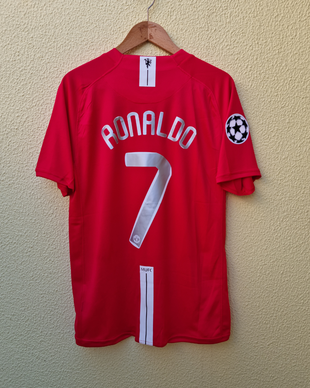 Em Stock - Manchester United Principal 07/08 Final Champions League - Ronaldo 7