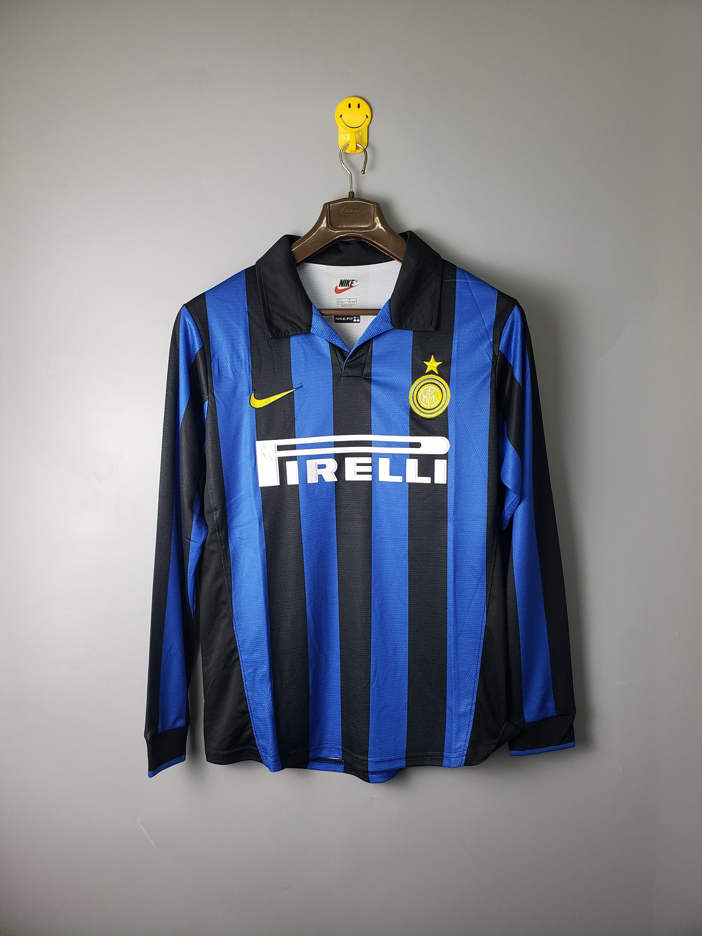 Inter Milão Principal 98/99 - Manga Comprida