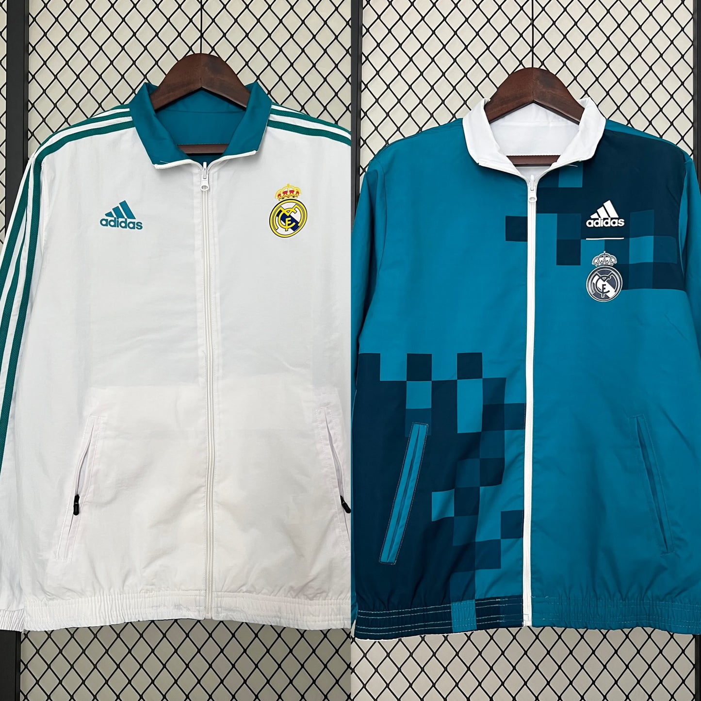 Real Madrid - Corta-Vento (Reversível)