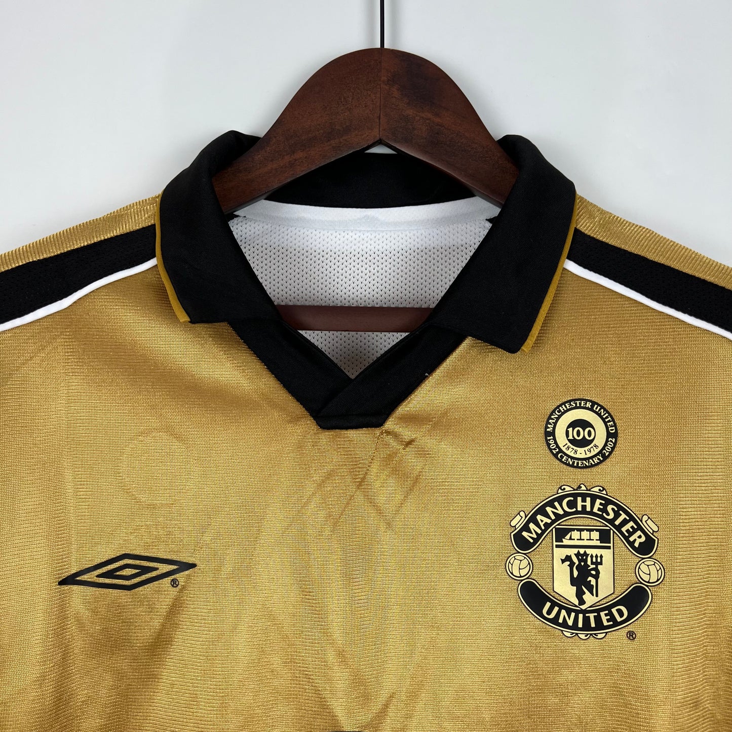 Manchester United 01/02 (Reversível) 100º aniversário - Manga Comprida