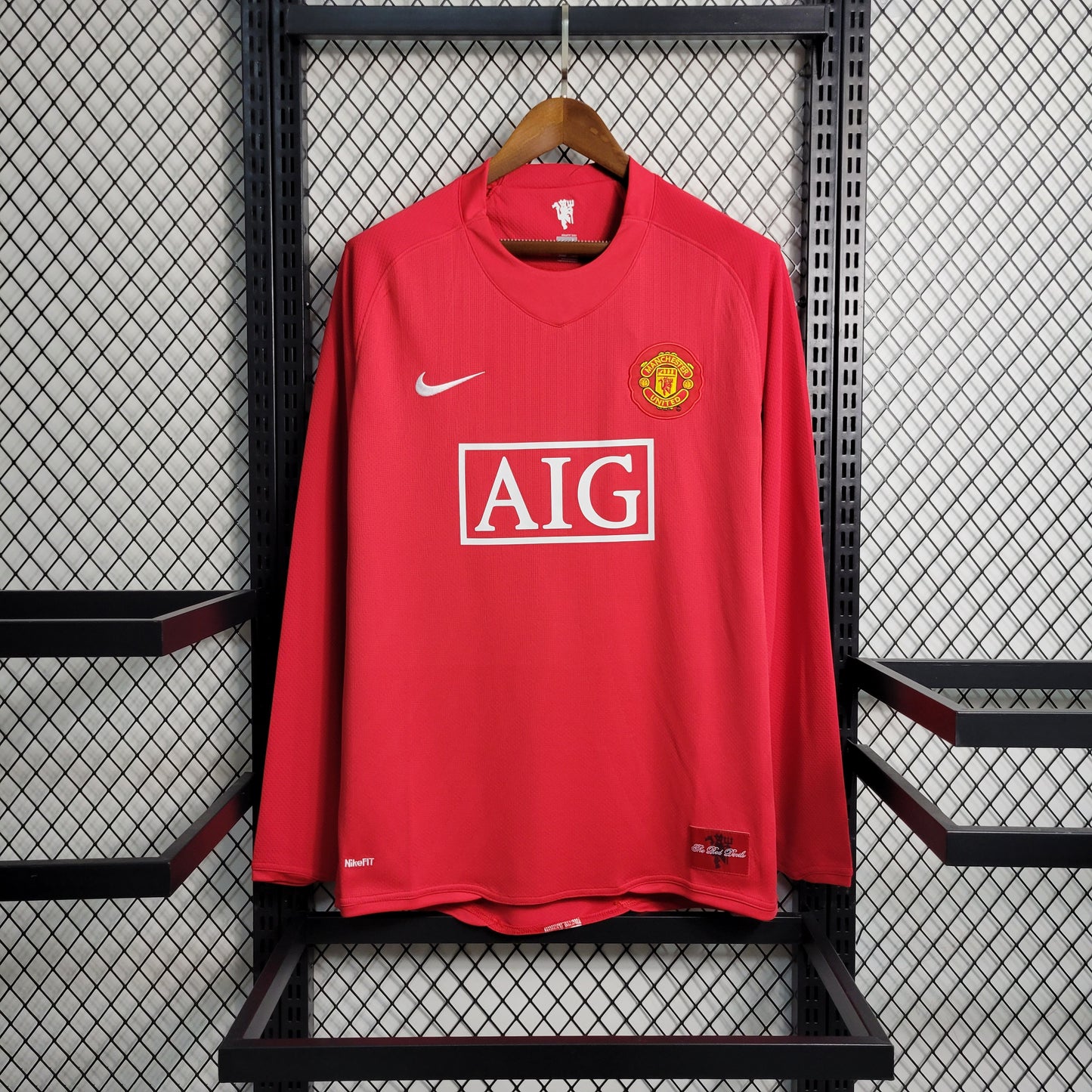 Manchester United Principal 07/08 - Manga Comprida