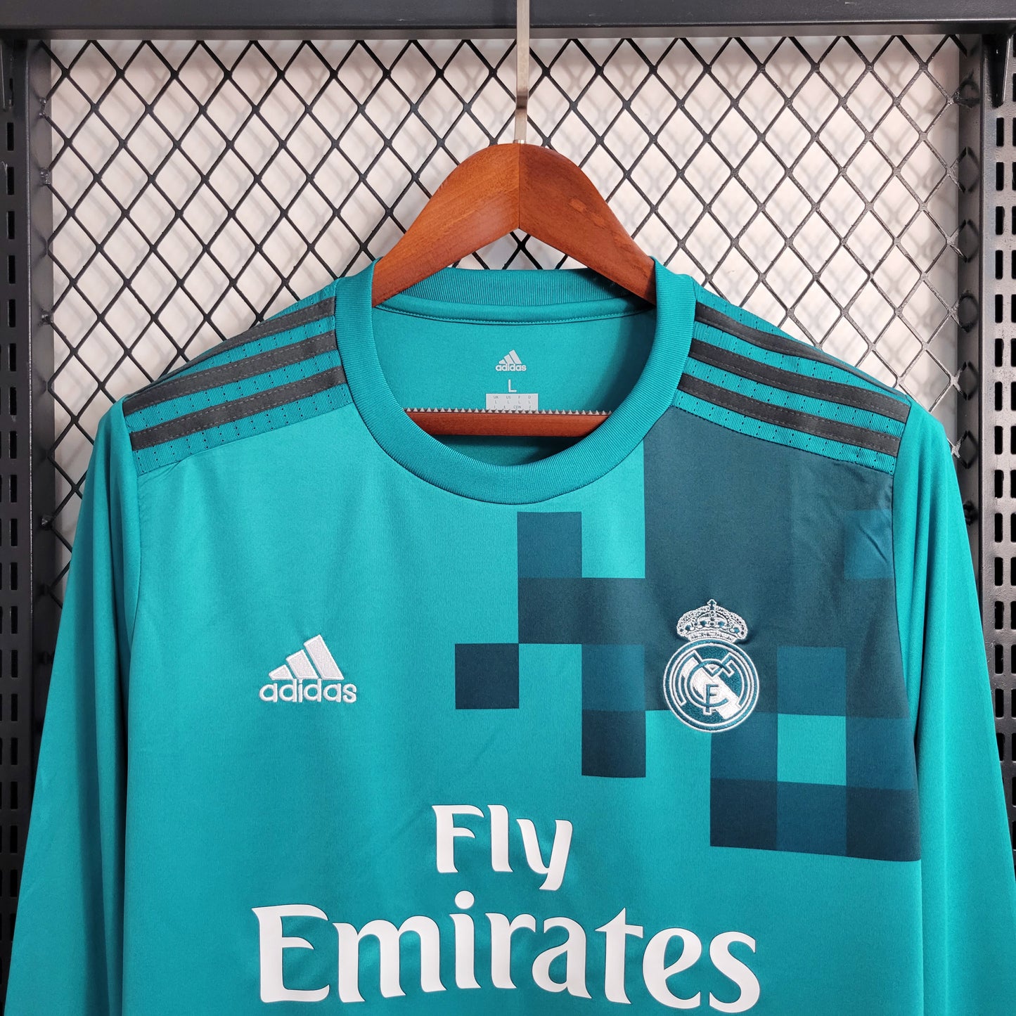 Real Madrid Terceira 17/18 - Manga Comprida
