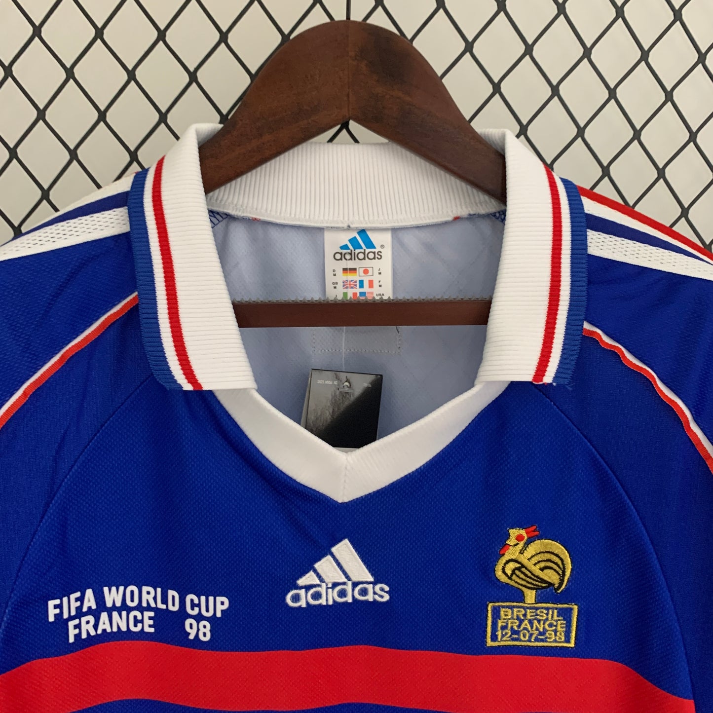 França Principal World Cup Final 1998 - Manga Comprida
