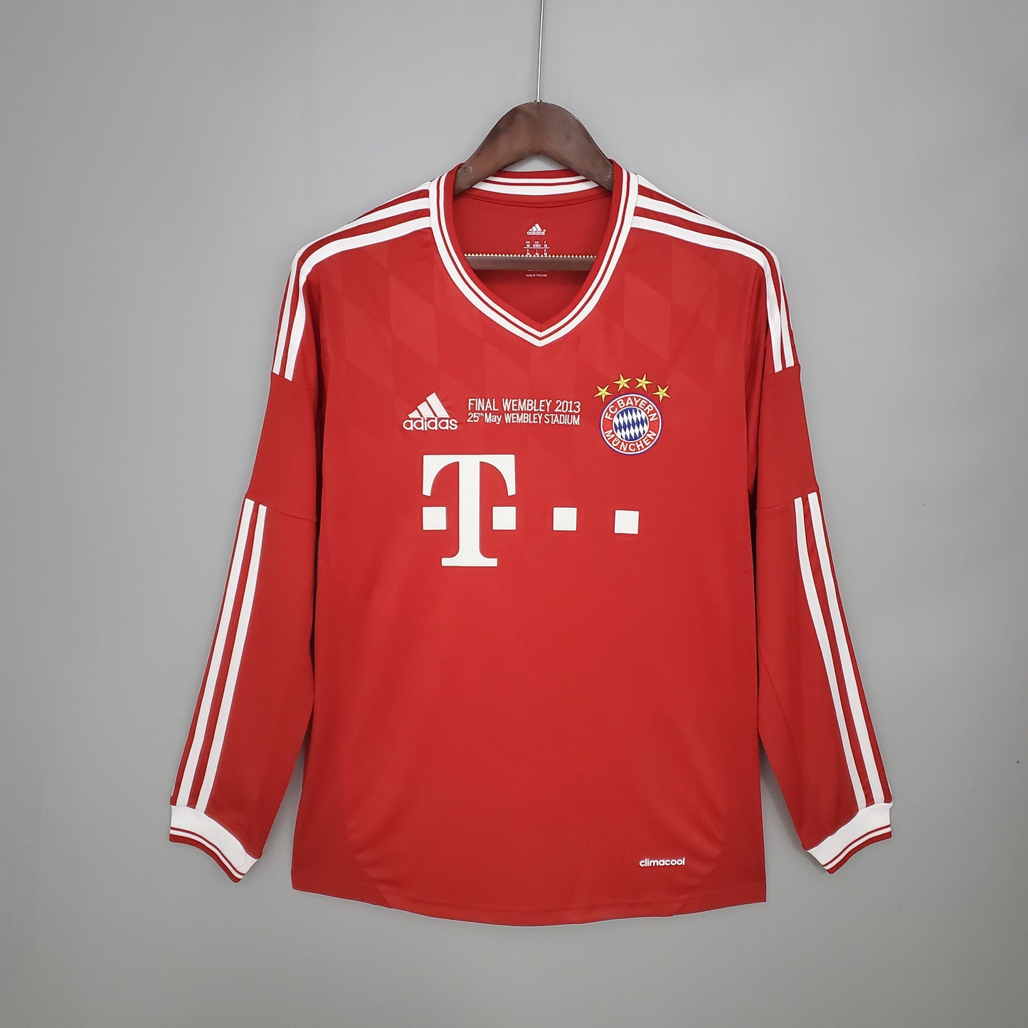Bayern Munique Principal 2013 Final Champions League - Manga Comprida