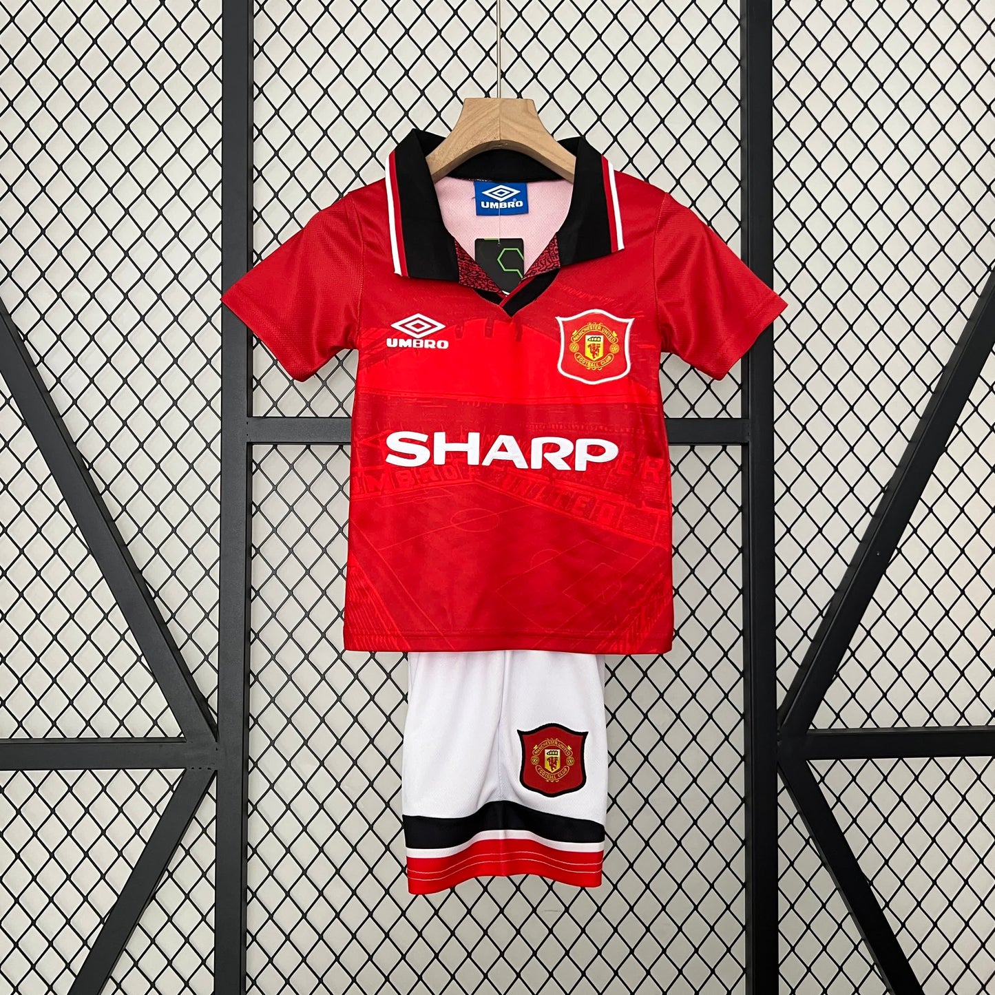 Kit Criança Manchester United Principal 94/96