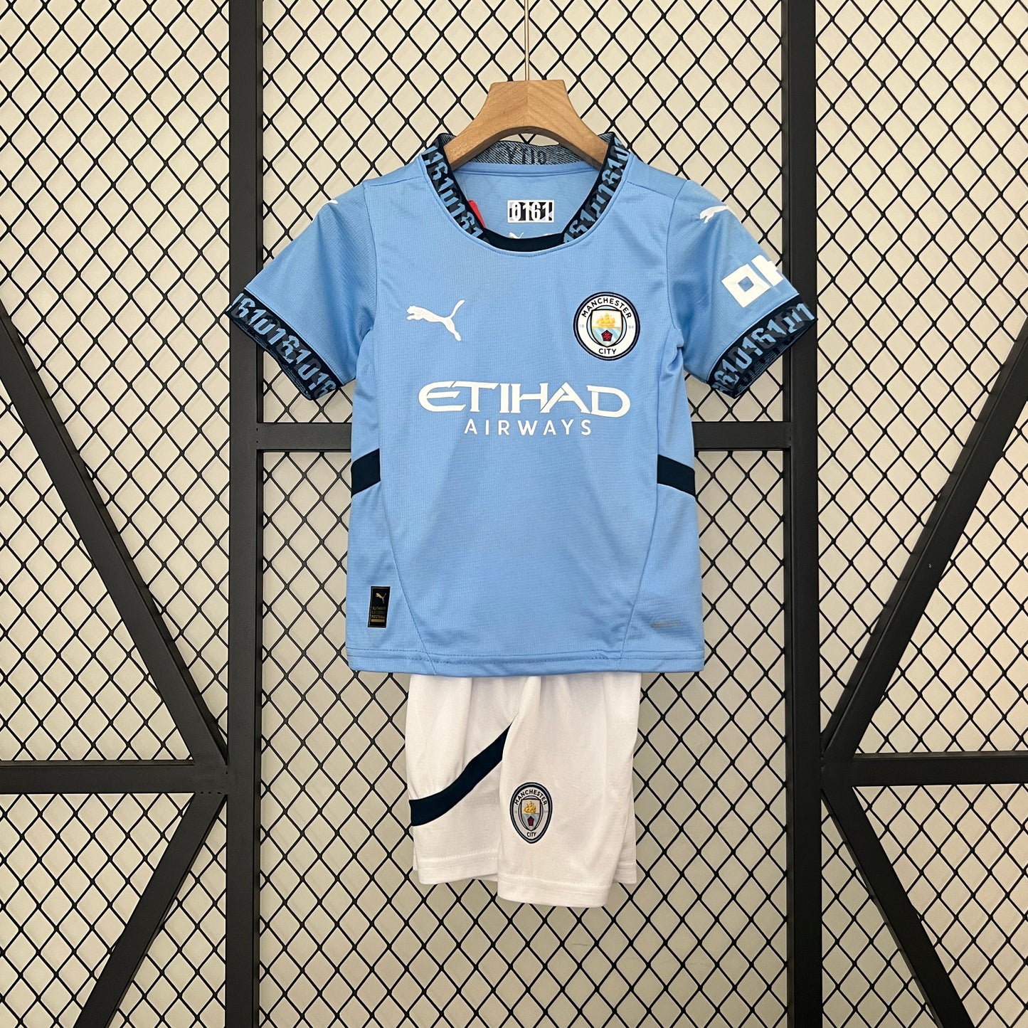 Kit Criança Manchester City Principal 24/25