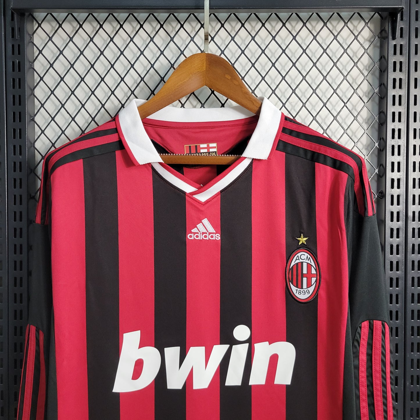 AC Milan Principal 09/10 - Manga Comprida