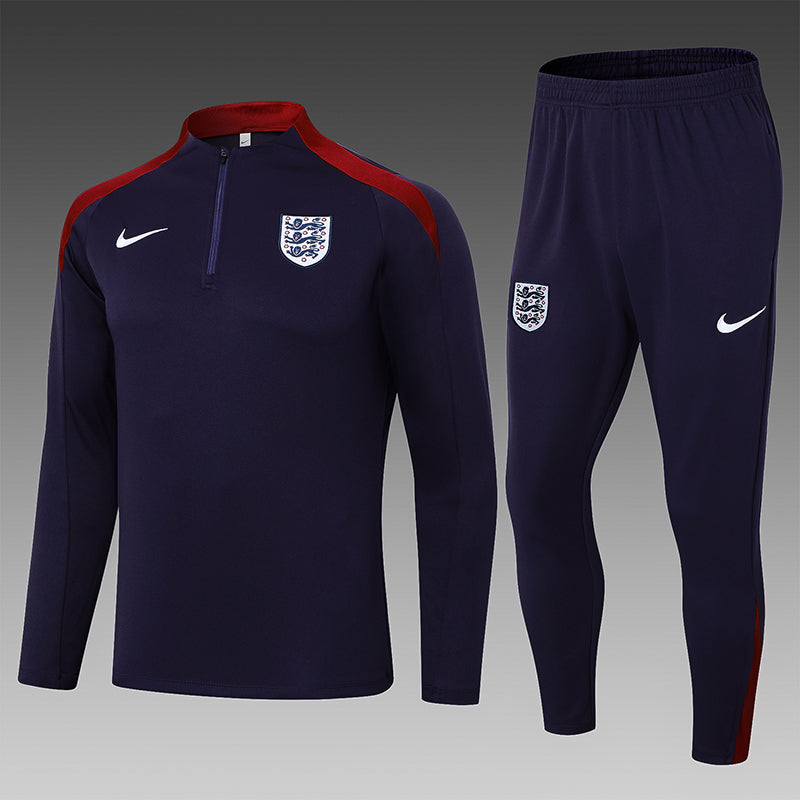 Inglaterra - Fato de Treino - Meio Zip