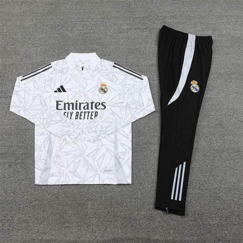 Real Madrid - Fato de Treino - Meio Zip
