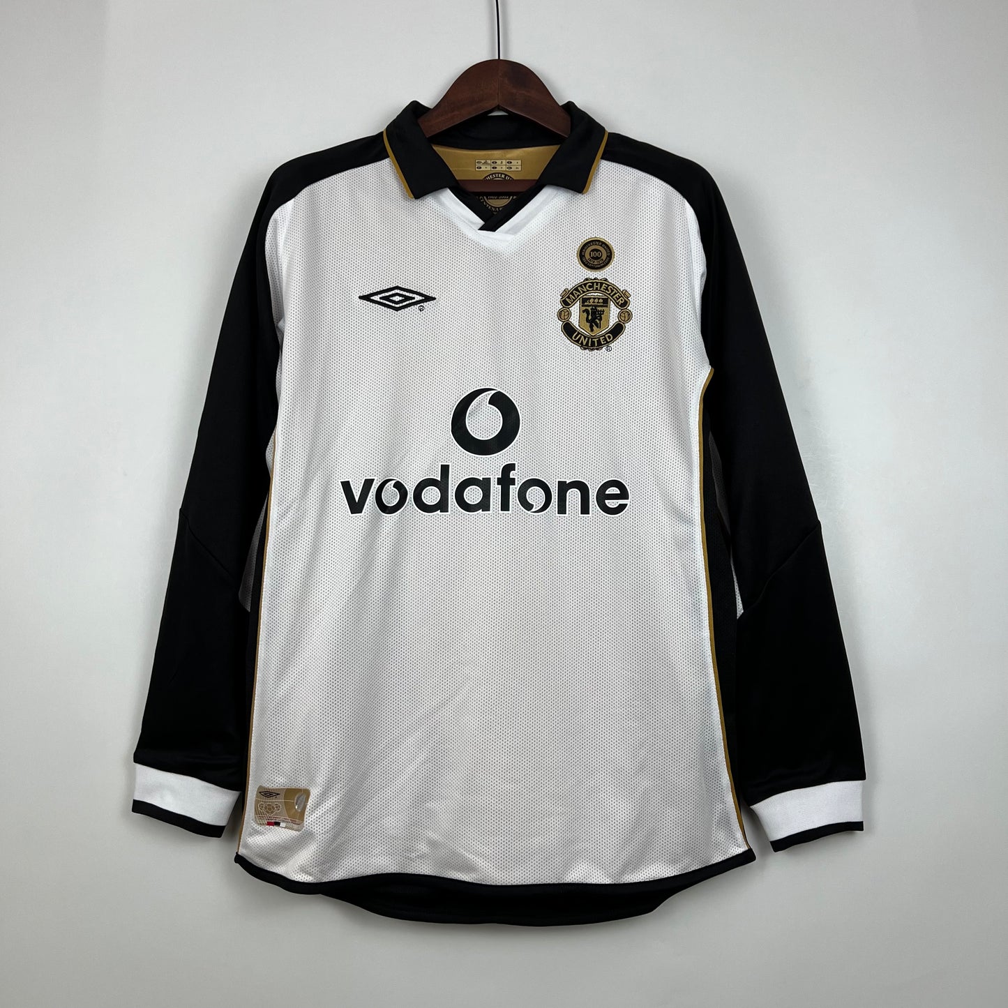 Manchester United 01/02 (Reversível) 100º aniversário - Manga Comprida