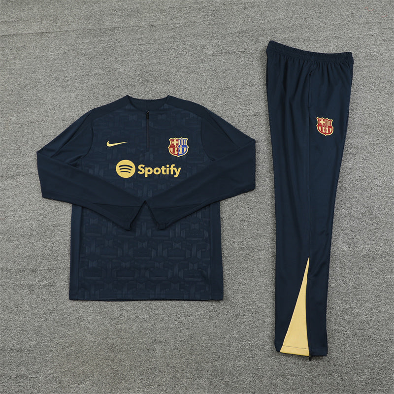 Barcelona - Fato de Treino - Meio Zip