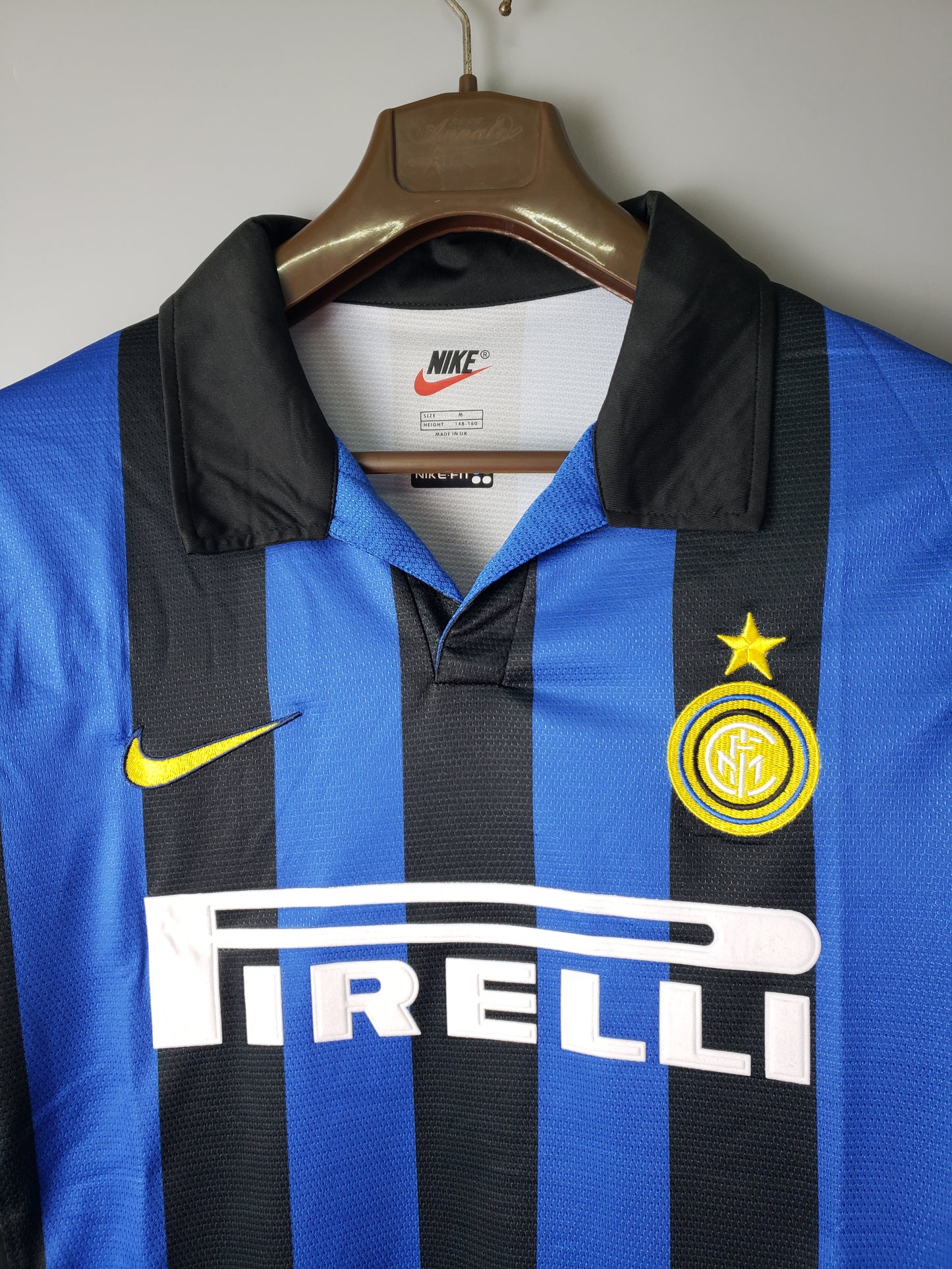 Inter Milão Principal 98/99 - Manga Comprida