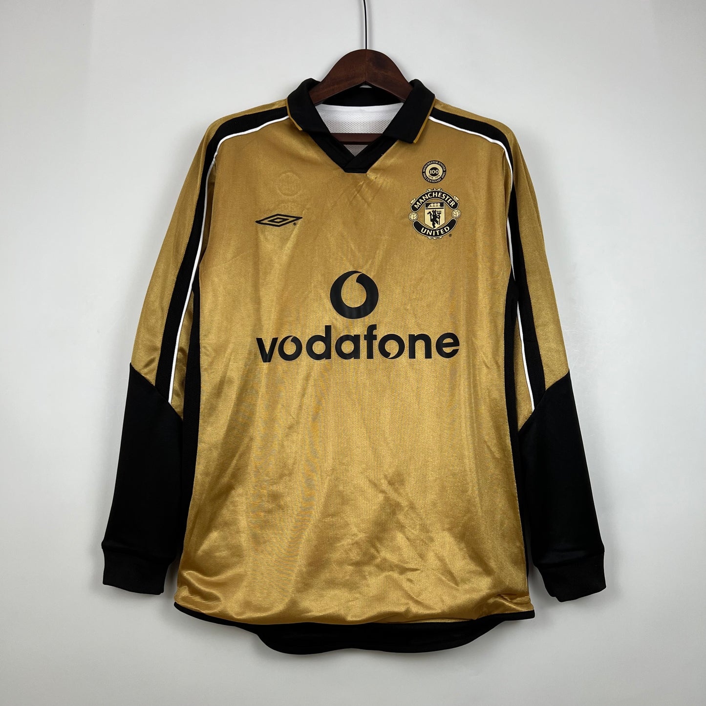 Manchester United 01/02 (Reversível) 100º aniversário - Manga Comprida