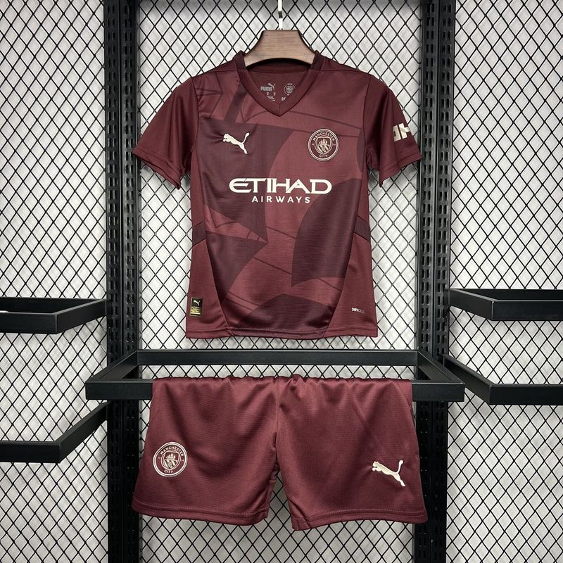 Kit Criança Manchester City Terceira 24/25