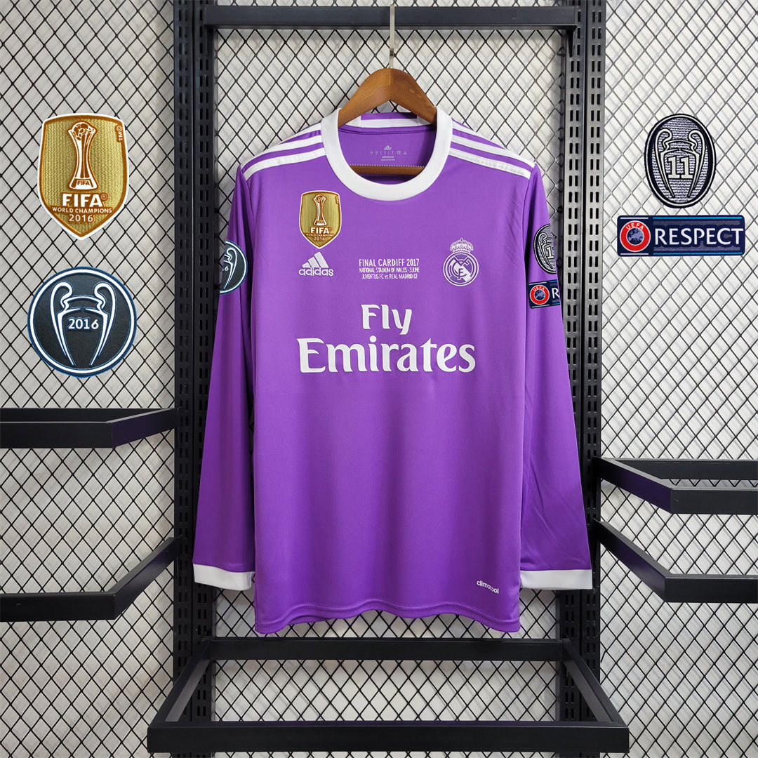 Real Madrid Alternativa 16/17 Final Champions League - Manga Comprida
