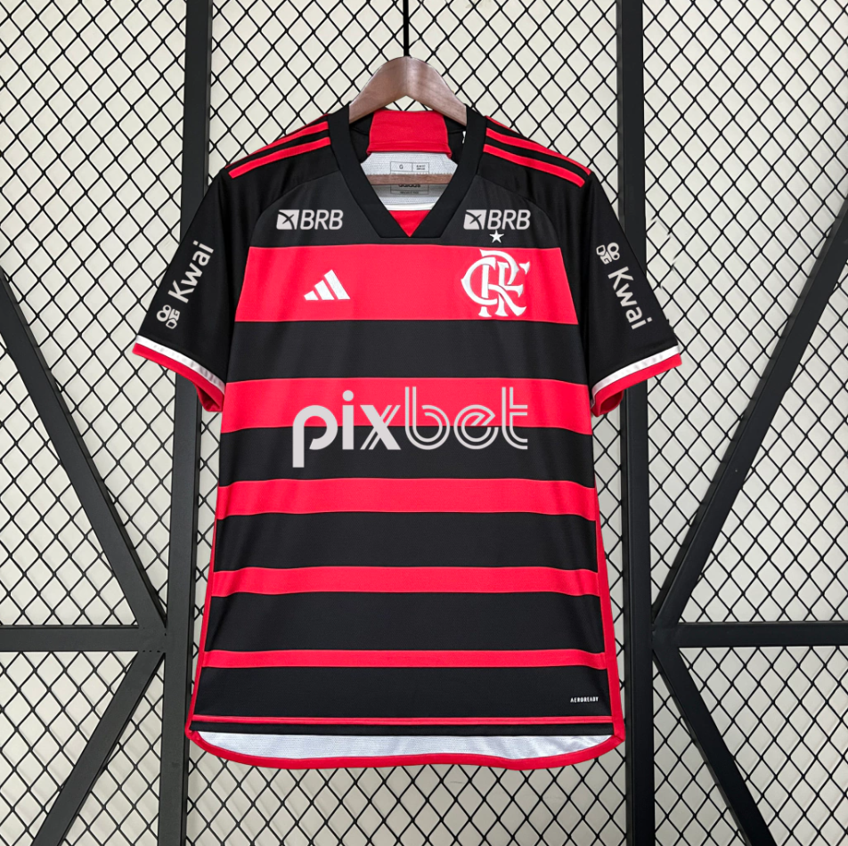 Flamengo Principal 24/25 (Com Patrocínios)