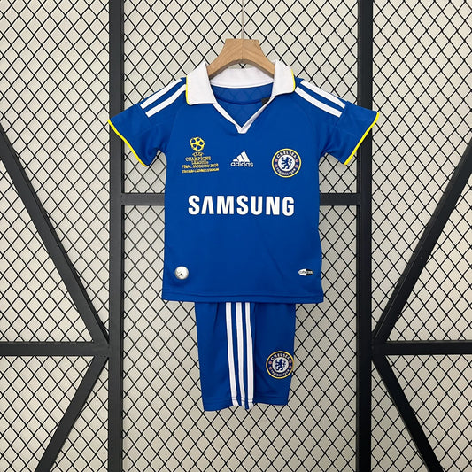 Kit Criança Chelsea Principal 08/09 - Final Champions League