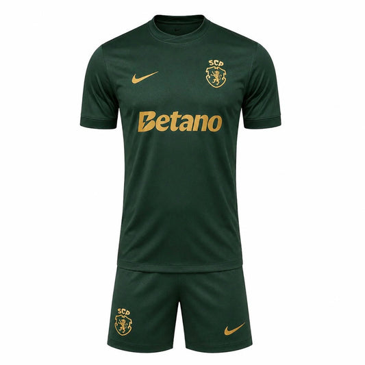 Kit Criança Sporting Terceira (Comemorativa 120 Anos) 26/27