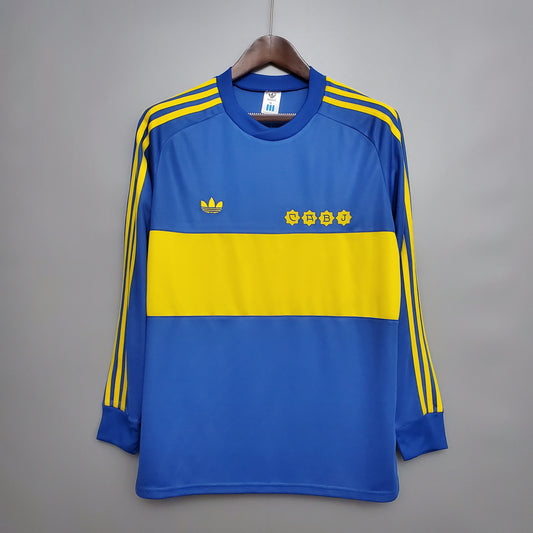 Boca Juniors Principal 81/82 - Manga Comprida