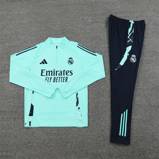 Real Madrid - Fato de Treino - Meio Zip