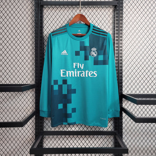 Real Madrid Terceira 17/18 - Manga Comprida
