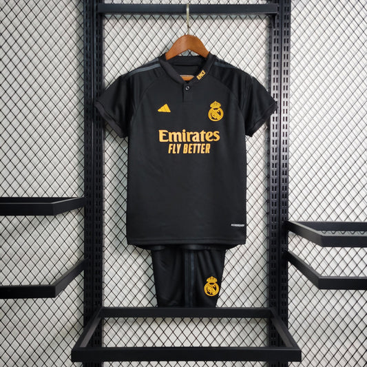 Kit Criança Real Madrid Terceira 23/24