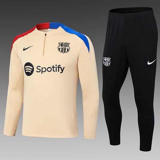 Barcelona - Fato de Treino - Meio Zip