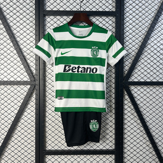 Kit Criança Sporting Principal 25/26