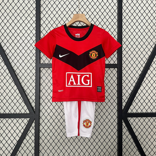 Kit Criança Manchester United Principal 09/10