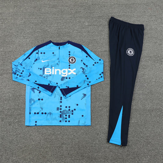Chelsea - Fato de Treino - Meio Zip