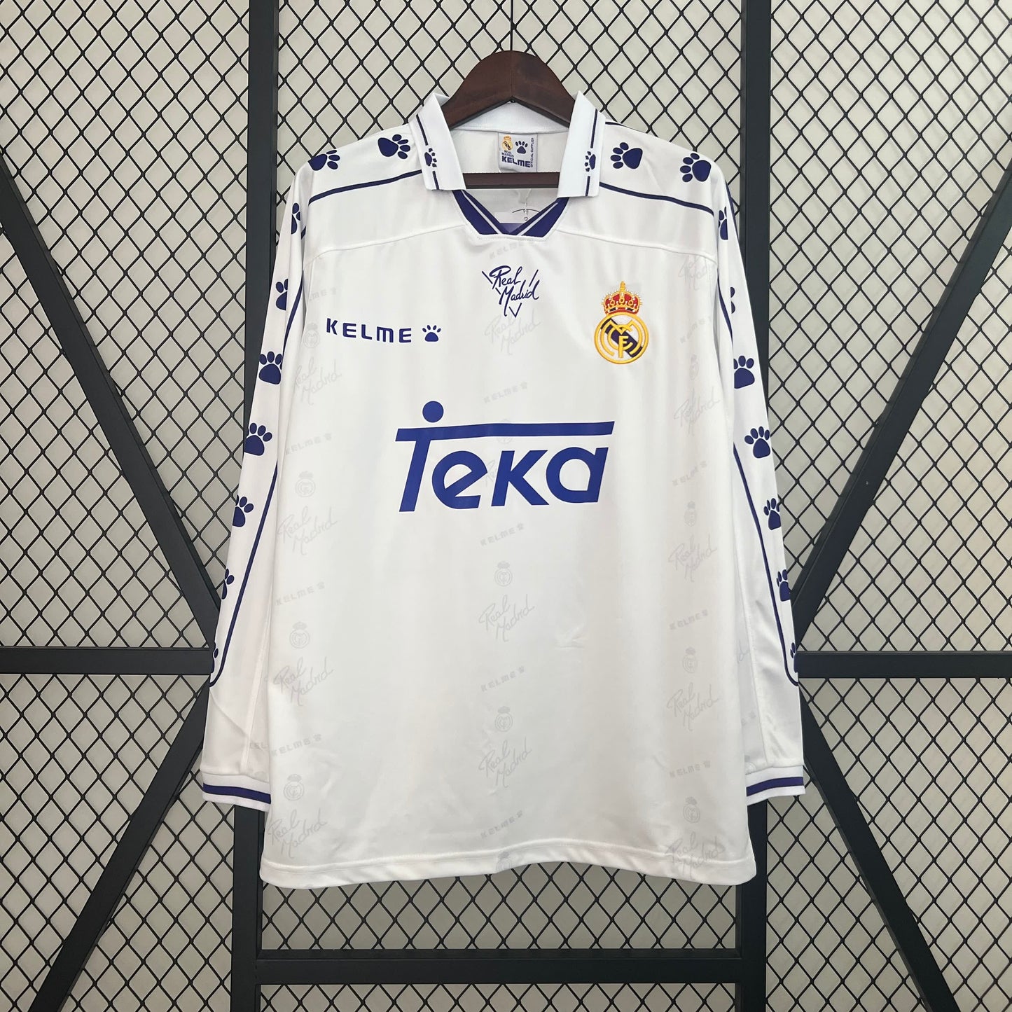 Real Madrid Principal 94/96 - Manga Comprida