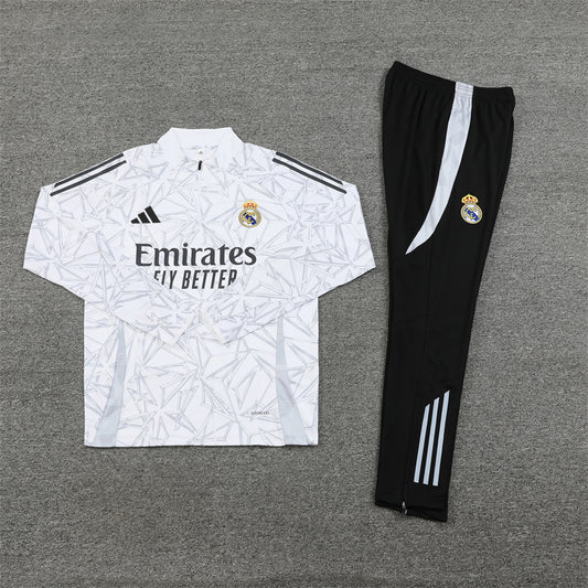 Real Madrid - Fato de Treino - Meio Zip