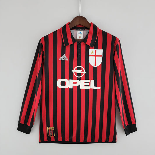 AC Milan Principal 99/00 - Manga Comprida