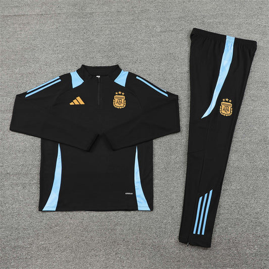Argentina - Fato de Treino - Meio Zip