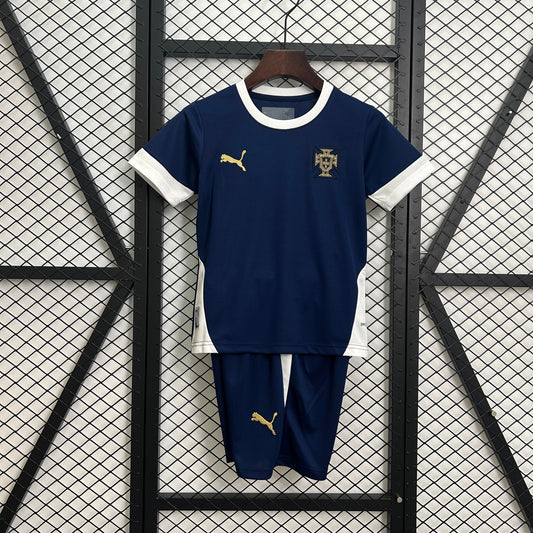 Kit Criança Portugal Treino (Azul) 2025