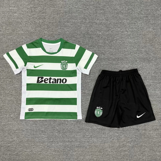 Kit Criança Sporting Principal 25/26