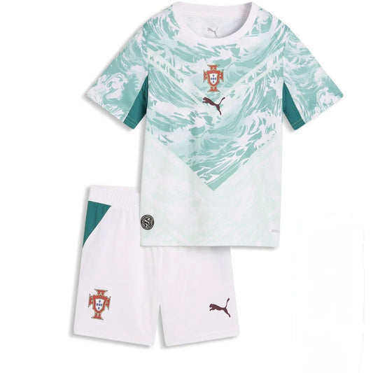 Kit Criança Portugal Alternativa 2026 - Calções Brancos